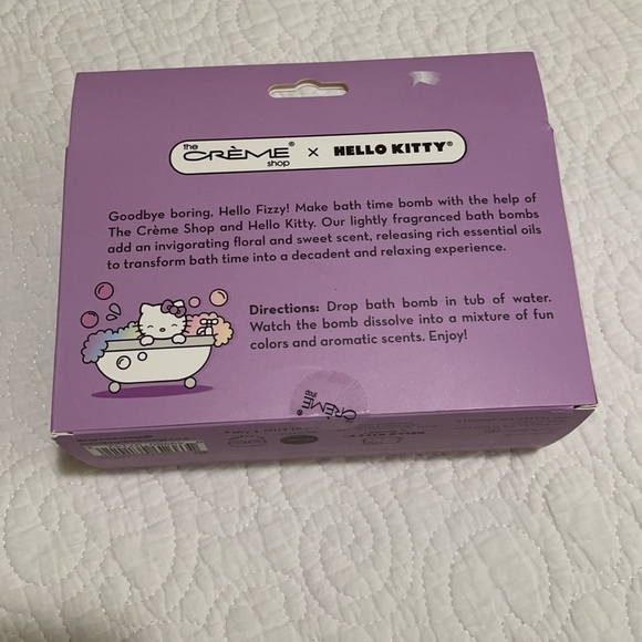 Hello kitty creme shop limited edition bath bombs - Picture 3 of 5